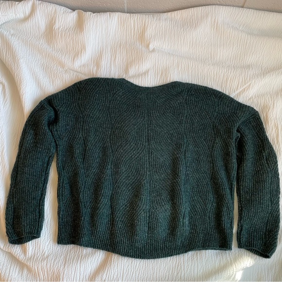 Anthropologie Green Sweater - Picture 2 of 5